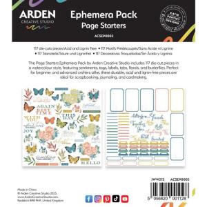 Arden Creative Studio - Page Starters Ephemera Pack