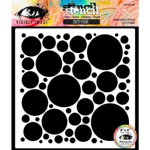 Visible Image - Sixty Four stencil