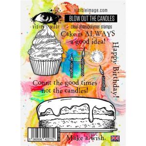 Visible Image Blow Out The Candles stamp set