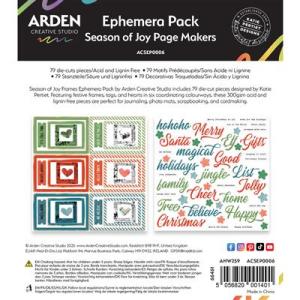 Arden Creative Studio - Season of Joy Page Makers Ephemera Pack