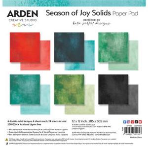 Arden Creative Studio - Season of Joy Solids Paper Pad 12x12"