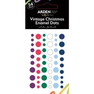Arden Creative Studio - Vintage Christmas Enamel Dots