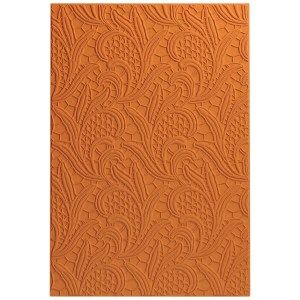 Sizzix - Textured Impressions - A5 3D Embossing Folder - Lacy Leaves