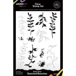 Arden Creative Studio - Sketched Branches stamp set
