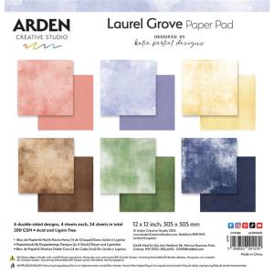 Arden Creative Studio - Laurel Grove - 12x12" Paper Pad Solids