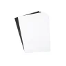 Sizzix -  Surfacez Cardstock, 8 1/4" X 11 3/4", Black/Ivory/White, 60 Sheets