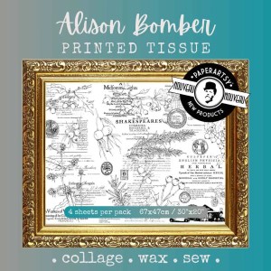 PaperArtsy - Alison Bomber - Printed Tissue PT08