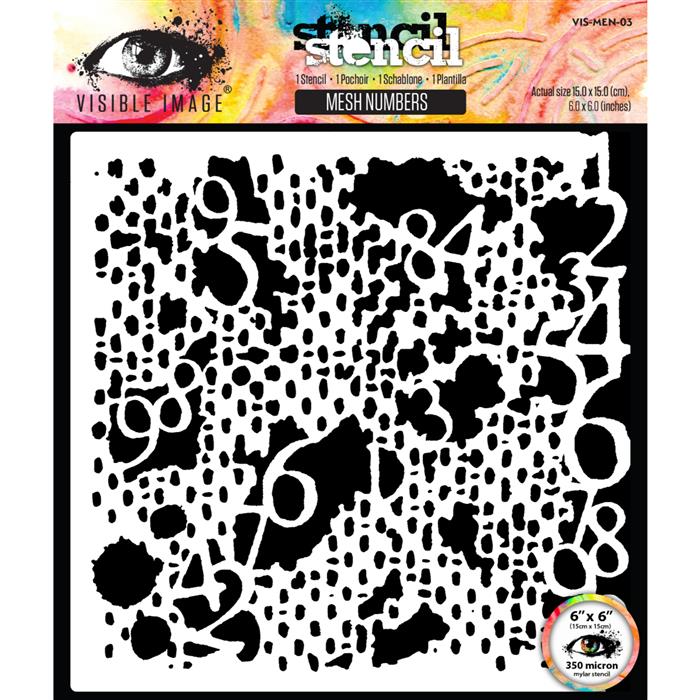 Visible Image - Mesh Numbers Stencil