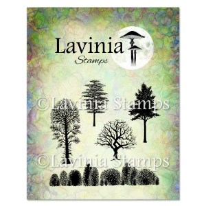 Lavinia Stamps - Tree Scene stamp
