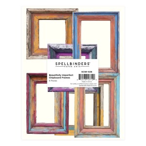 Spellbinders - Beautifully Imperfect Chipboard Frames