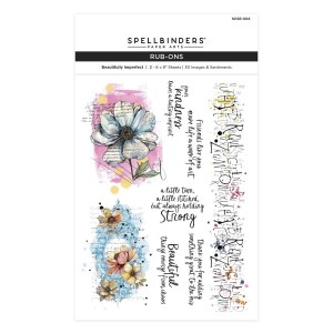 Spellbinders - Beautifully Imperfect Rub-Ons
