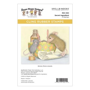 Spellbinders - House Mouse - Secret Ingredient stamp set