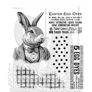 Tim Holtz - Stampers Anonymous - Mr Rabbit stamp set