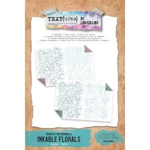 TEXT{ures} Beneath the Brambles Laser Cut Inkable Florals Pack