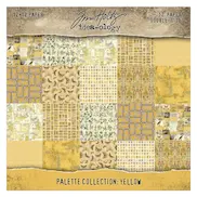 Tim Holtz - Idea-ology - Palette Collection: Yellow papers 12x12"