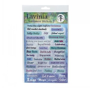 Lavinia Stamps - Sentiment Stickers 2 - Christmas Word Collection