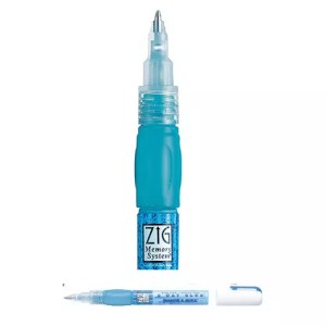 Zig  2 way glue pen squeeze and roll 1mm