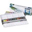 Daler Rowney Aquafina Watercolour metal box 12 half pans