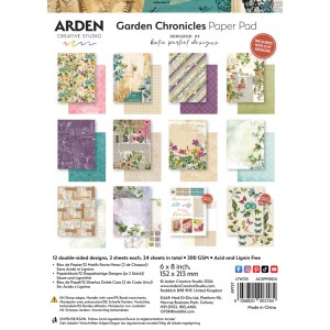 Arden Creative Studio Garden Chronicles 6in x 8in Paper Pad
