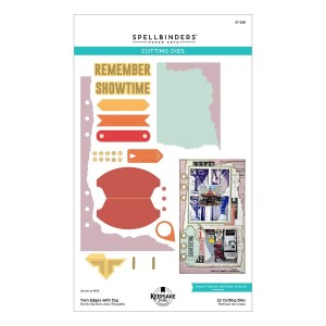 Spellbinders - Torn Edges with Tag Etched Dies by Esther Glas