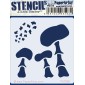 PA Mini Stencil 038 {Alison Bomber}