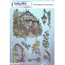 Forgotten Conservatory A5 Red Rubber Stamp
