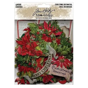 Tim Holtz Idea-ology Christmas Layers Botanical TH94495 by Tim Holtz