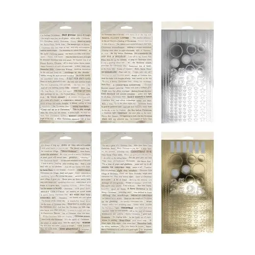 Tim Holtz Idea-ology Christmas Sticker Book Traditional TH94503 by Tim Holtz - Image 2