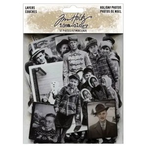 Tim Holtz Idea-ology Christmas Layers Photos TH94494